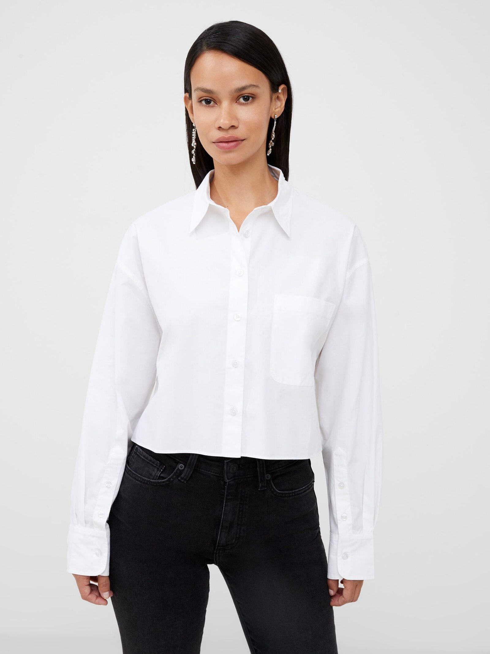 72VCO10_535copy-scaled-1.jpg Alissa Cotton Cropped Shirt - Image 1