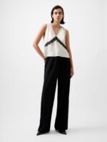 Ennis Satin Lace Top - Image 2